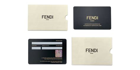 fake fendi fabric|fendi authenticity card.